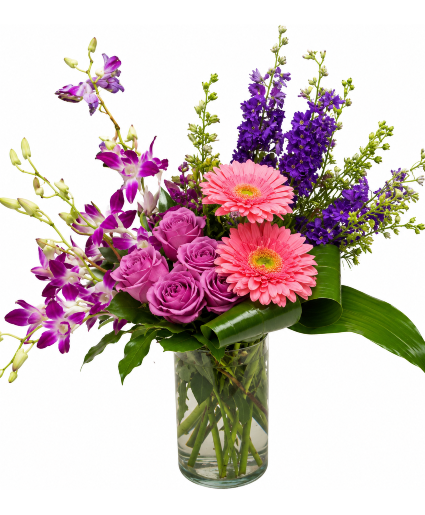 Lavender Orchid Elegance 