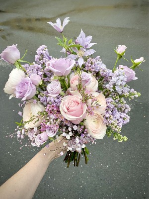 lavender pink love  prom