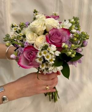 Lavender Prom Bouquet Hand Held