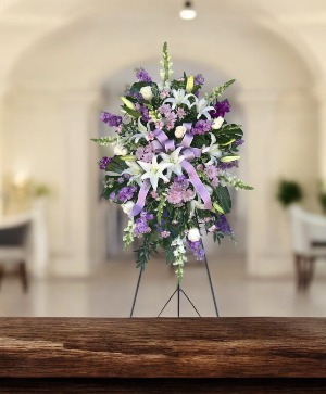Lavender, purple and white Standing Sympathy