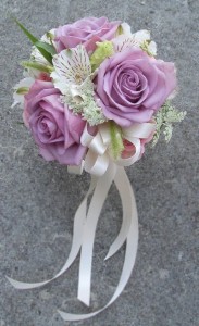 LAVENDER ROSE Prom Nosegay
