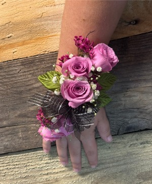 Lavender Rose  Wrist Corsage