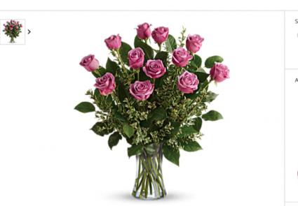 Lavender roses Fresh flowers