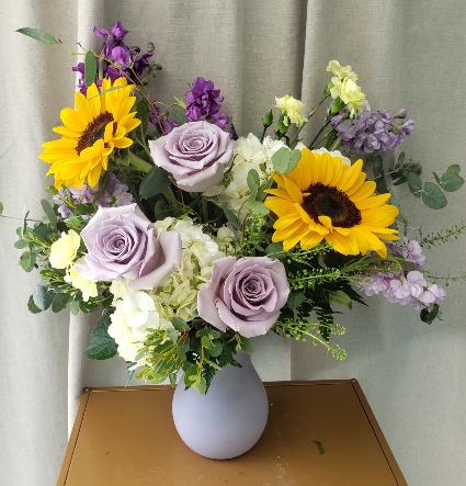 LAVENDER SERENDIPITY FRESH ARRANGEMENT