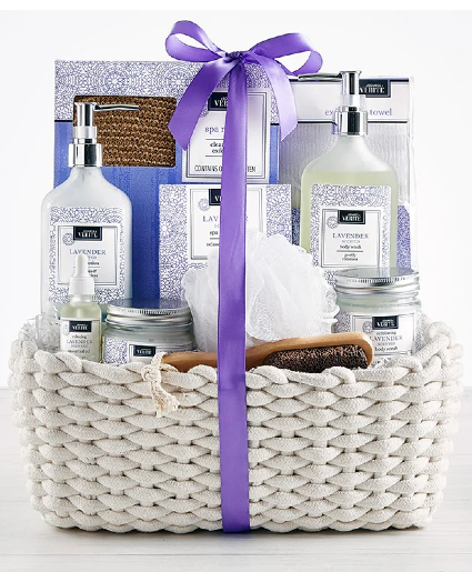 Lavender Spa Gift Basket 