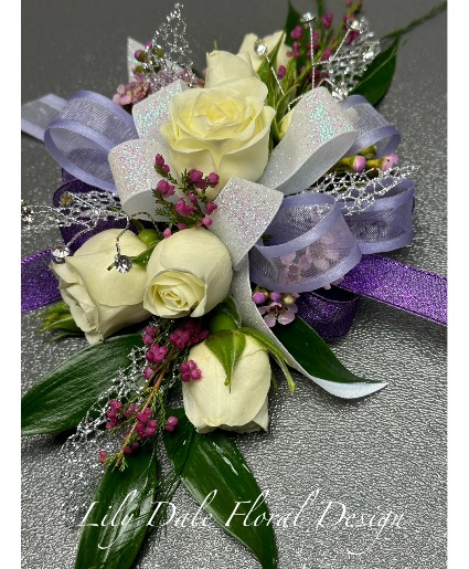 Lavender Sparkle Corsage