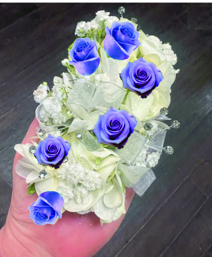 Lavender Wrist Corsage  Prom
