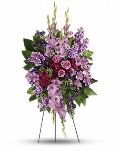 LavenderReflections Spray Sympathy Arrangement