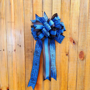Law Enforcement Front Door Bow Front Door Bows