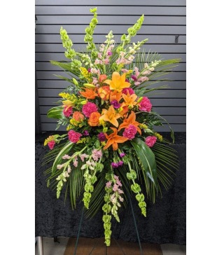 LCF Colorful Tribute Standing Spray