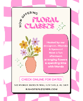 Learn to Design! Floral Classes