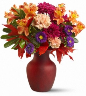 Leaves of Autumn Fall Arrangement