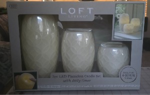 LED Candle Set Gift