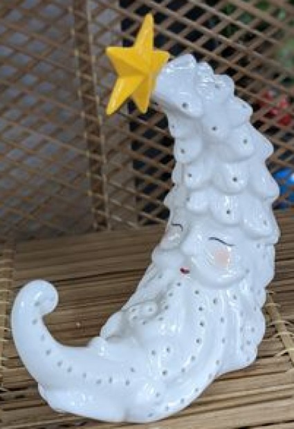 LED Santa Christmas Tree Moon 