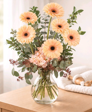 LEMON CHIFFON  Vase Arrangement
