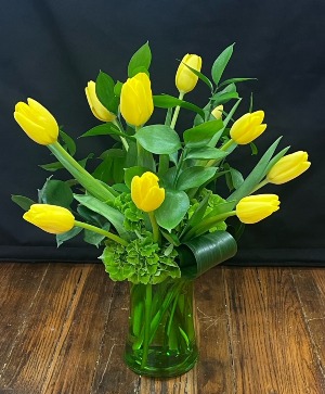 Festival of Tulips Vase Arrangement 