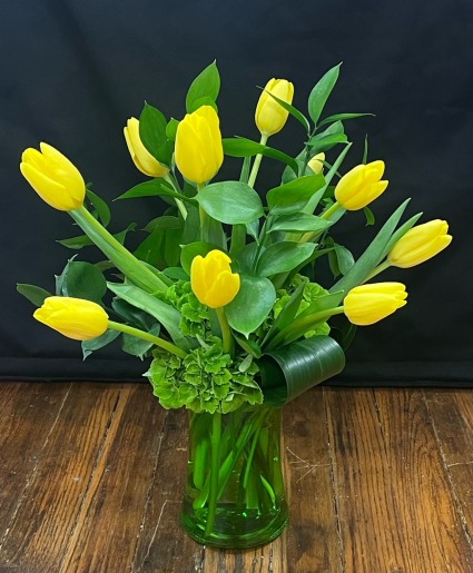 Festival of Tulips Vase Arrangement 