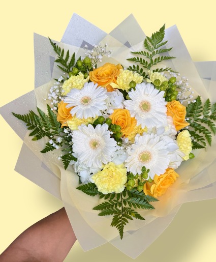 Lemon Merengue Hand Bouquet 