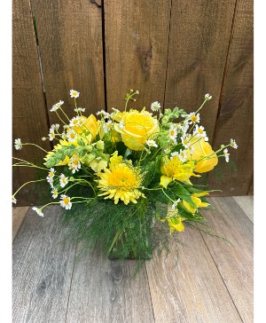 Lemon Sorbet Arrangement