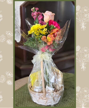 Lemon Twist Body Care Gift Basket 