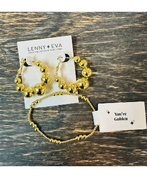 Lenny & Eva Jewelry earrings with Stretch Bracelet