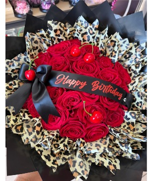 Leopard Print Bouquet