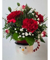 Let It Snow Fresh floral in Cup