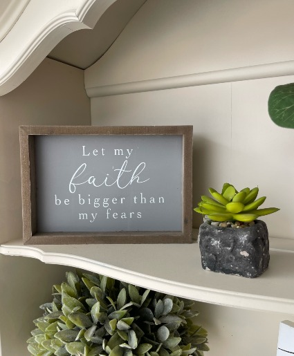 "Let my Faith" 