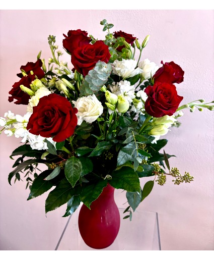 Let's Fall In Love Traditional Rose Arrangement