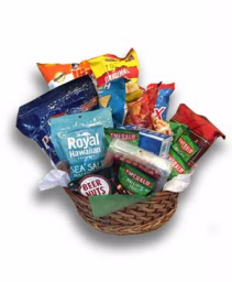 Lets Get Salty Custom Salty Snack Basket