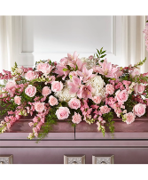 Life and Remembrance Ftd Casket Flowers