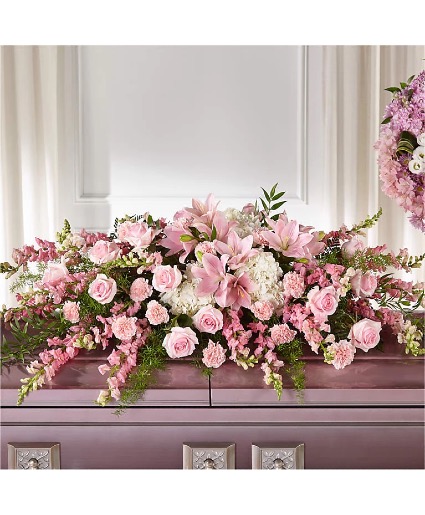 Life & Remembrance Casket Spray 