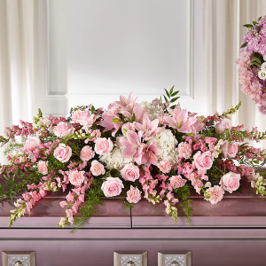 Life & Remembrance Casket Spray 