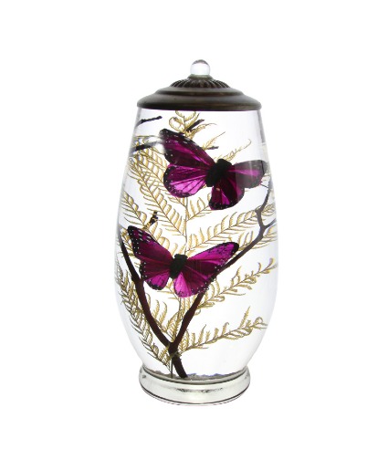 Lifetime Candle - Purple Butterfly Brandy 