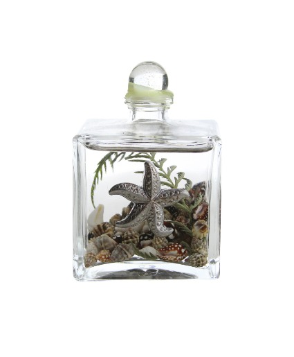 Lifetime Candle - Seashell Cube 