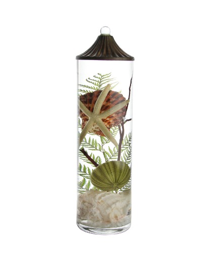 Lifetime Candle - Seashell XL Cylinder 