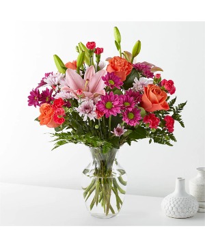 Light of My Life Bouquet assorted flowers