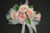 Light Pink Spray Roses Wrist Corsage $50      