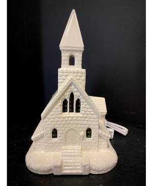 church ornament ❀ 教会* ホワイト