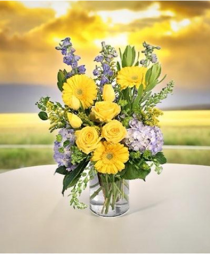 Lighthearted Hues Vase Arrangement Vase Arrangement