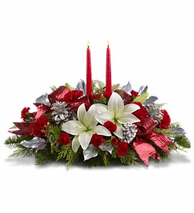 Lights of Christmas Centerpiece    TWR08-1 Centerpiece