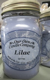 Lilac Candle