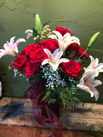 lillies and roses lillies and roses