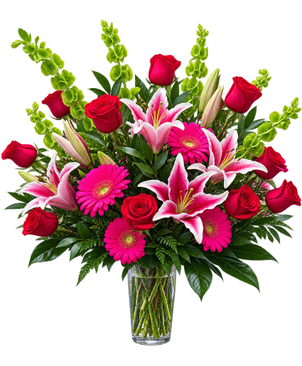 LILLY LOLLIPOP DELIGHT VASE