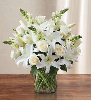 Lilly -Rose  Vase Arrangement