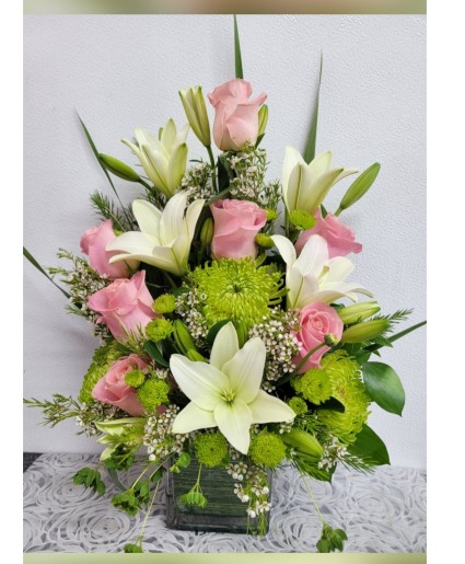 Lily rose arrangement  Any Occasion