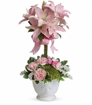 Lily Topiary Modern