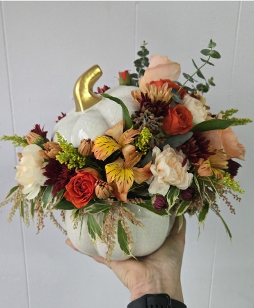 Limited Stock! Pumpkin Arrangements Floral Arrangement in Hayward, CA | A STREET FLORIST