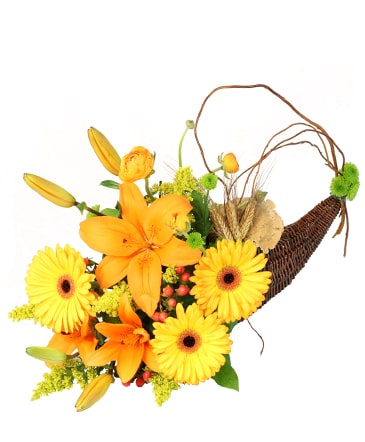 Lion's Harvest Cornucopia in Galloway, NJ | GALLOWAY FLORIST INC.