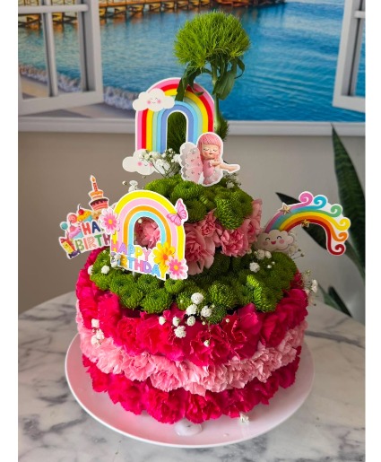 Little Angel Birthday Cake 